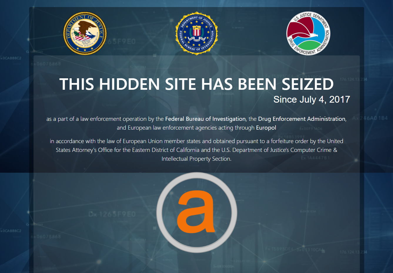 AlphaBay Dark web marketplace for all things evil is shut down